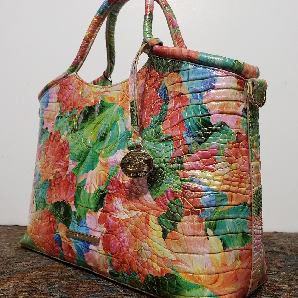BRAHMIN MELBOURNE SATCHEL BAG - Picture 2 of 6